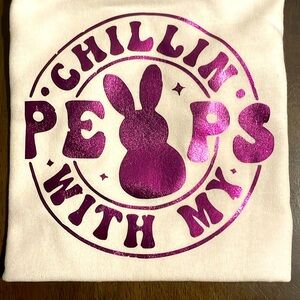 “CHILLIN WITH MY PEEPS” TEE /Kids small